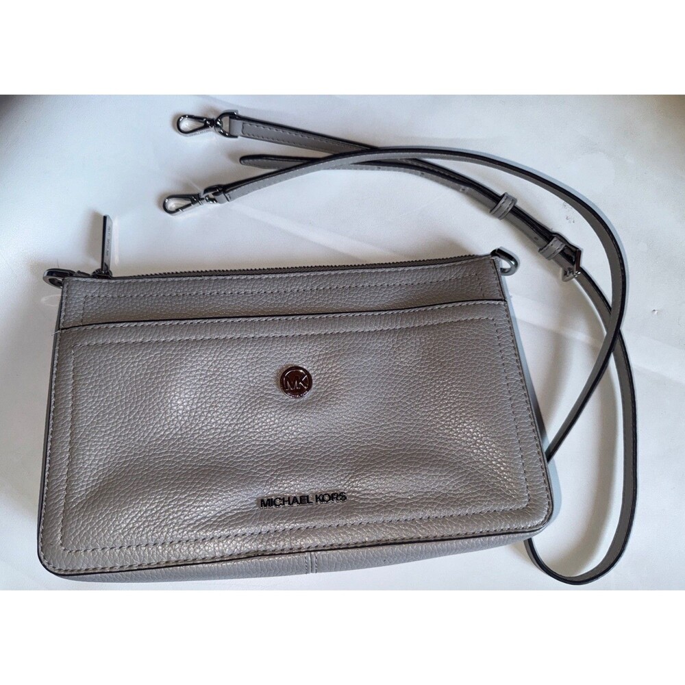 Authentic Michael Kors Gray Crossbody NWOT